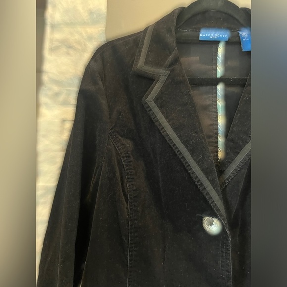Karen Scott corduroy sport jacket size Large - Picture 6 of 11